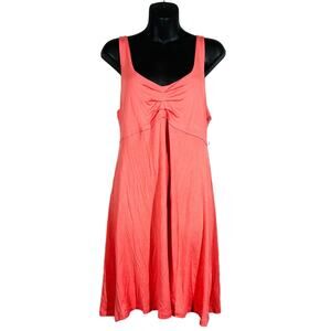 NEW! Volcom Mini Tank Swingin Summer Dress Ruched Empire Waist Cover Up - L